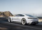 Porsche Mission E tre quarti posteriore