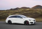 Prime foto Mercedes CLA 45 AMG Shooting Brake profilo