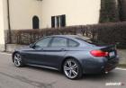 Prova BMW 420d Gran Coupé tre quarti posteriore