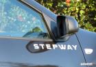 Prova Dacia Sandero Stepway 1.5 dCi Prestige dettaglio scritta modello