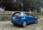 Prova Ford Fiesta 1.0 EcoBoost tre quarti posteriore