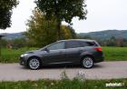 Prova Ford Focus Wagon 1.5 TDCi 120 CV profilo lato sx