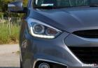 Prova Hyundai ix35 1.7 CRDi dettaglio fari anteriori