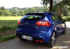 Prova Kia Rio 1.1 CRDi tre quarti posteriore lato destro