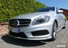 Prova Mercedes A 160 CDI dettaglio sezione anteriore