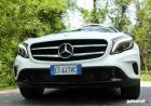 Prova Mercedes GLA 200 CDI Sport dettaglio sezione anteriore