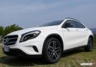 Prova Mercedes GLA 200 CDI Sport tre quarti anteriore