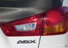 Prova Mitsubishi ASX 2WD dettaglio scritta modello