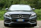 Prova nuova Mercedes C 220 BlueTEC anteriore