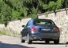 Prova nuova Mercedes C 220 BlueTEC su strada posteriore