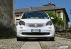 Prova nuova Smart Fortwo 70 Twinamic anteriore