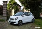 Prova Smart Forfour 70 Twinamic tre quarti anteriore