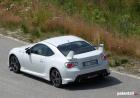 Prova su strada Toyota GT86 dall'alto