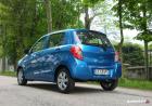 Prova Suzuki Celerio tre quarti posteriore