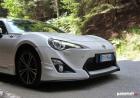 Prova Toyota GT86 dettaglio sezione anteriore