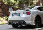 Prova Toyota GT86 dettaglio sezione posteriore