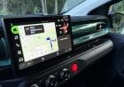 Renault Twingo E-Tech Electric Verde Assoluto schermo