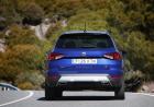 Seat Arona 1.0 TGI metano posteriore