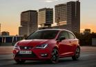 Seat Ibiza Cupra tre quarti anteriore rossa