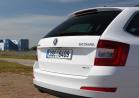 Skoda Octavia Wagon G-TEC a metano dettaglio sezione posteriore