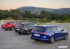 Volkswagen Golf Alltrack, GTD e R Variant posteriore