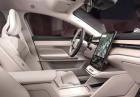 Volvo ES90 interni vista laterale