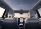 Volvo ES90 interni e tetto panoramico