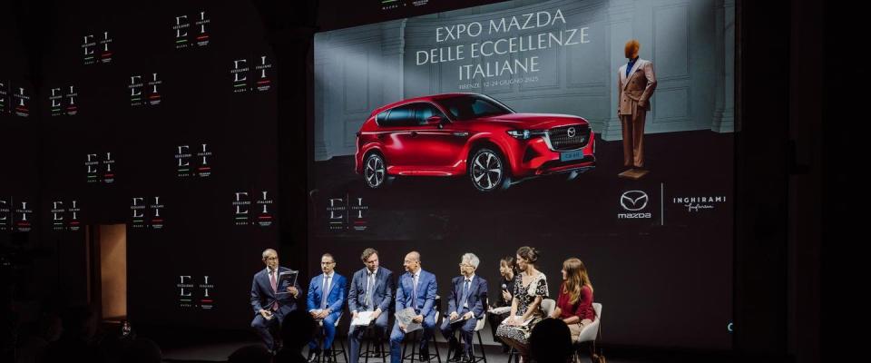 mazda expo eccellenze italiane firenze