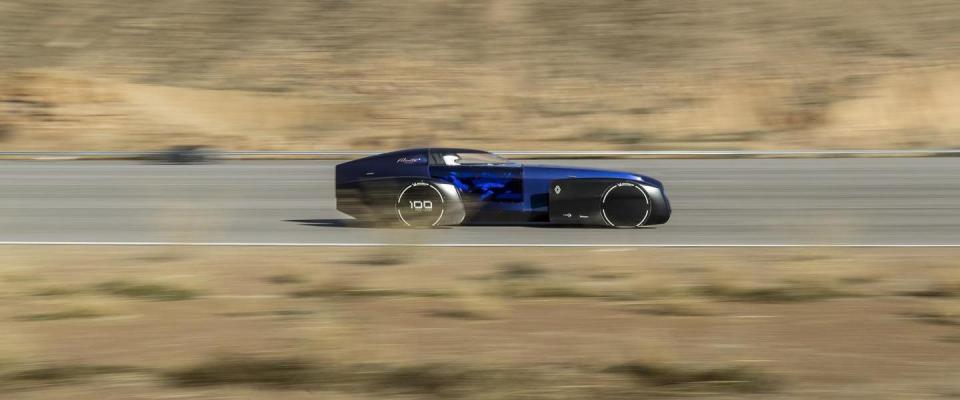 Demo-car elettrica Renault Filante Record