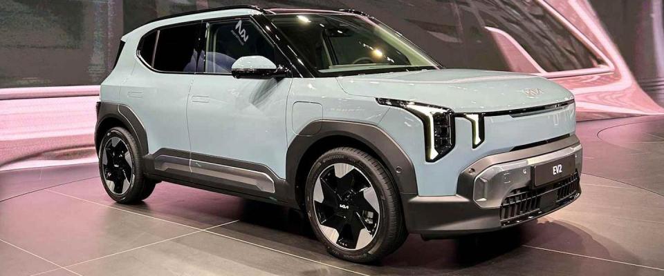 Kia EV2 city car compatta elettrica