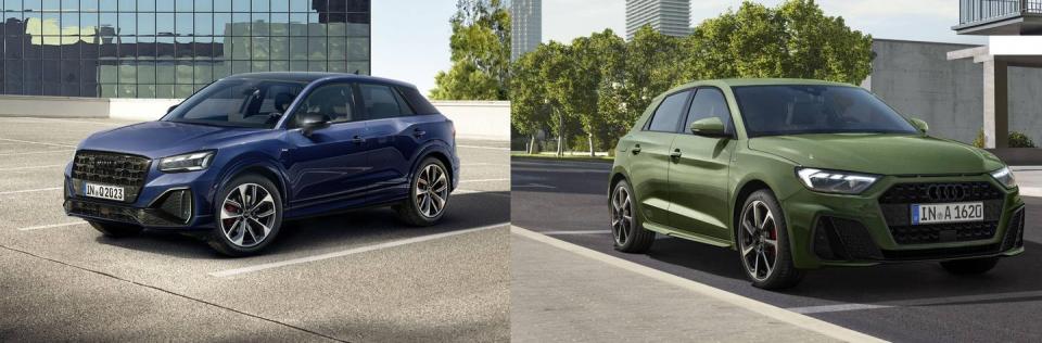 versioni per giovani audi A1 e Q2