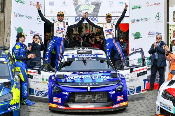 Lancia Ypsilon Rally2 debutto vincente