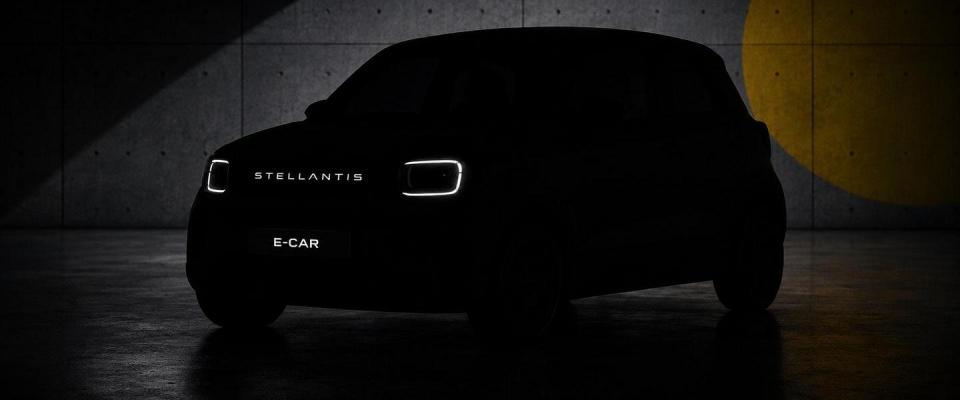 Progetto Stellantis E-Car utilitaria elettrica