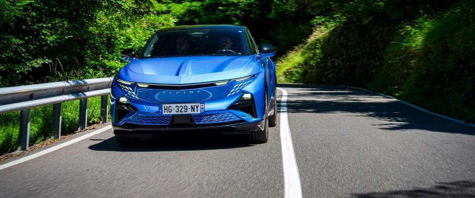alpine a390 gt prova