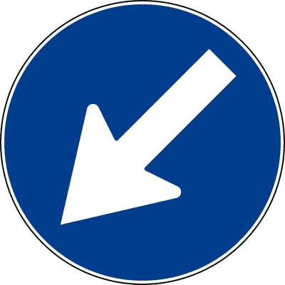 Passaggio a sinistra