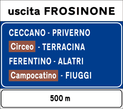 Itinerario extraurbano