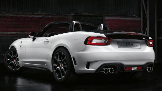 Abarth 124 Spider posteriore