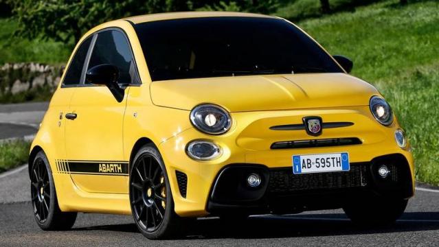 Abarth 595 anteriore