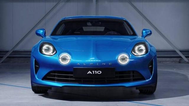 Alpine A110 anteriore