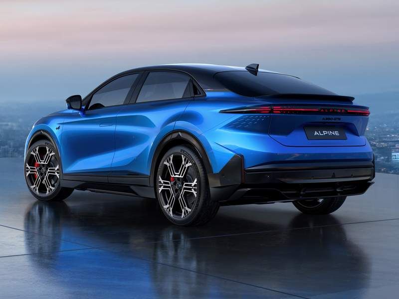 Alpine A390 posteriore