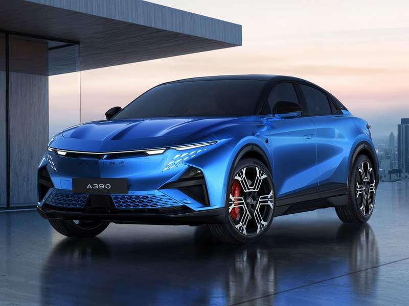 Alpine A390 anteriore