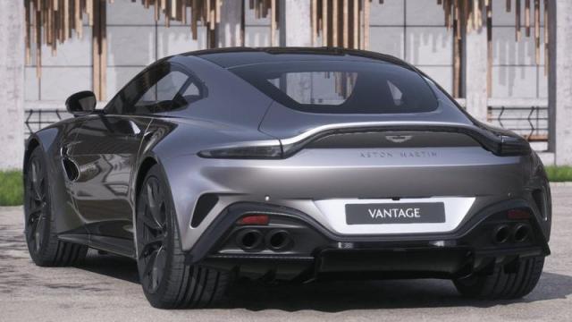 Aston Martin Vantage posteriore