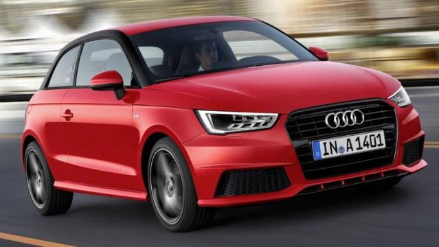 Audi A1 tre quarti anteriore