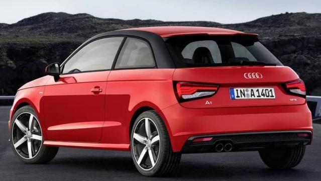 Audi A1 posteriore