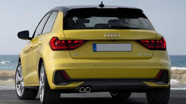 Audi A1 Sportback posteriore