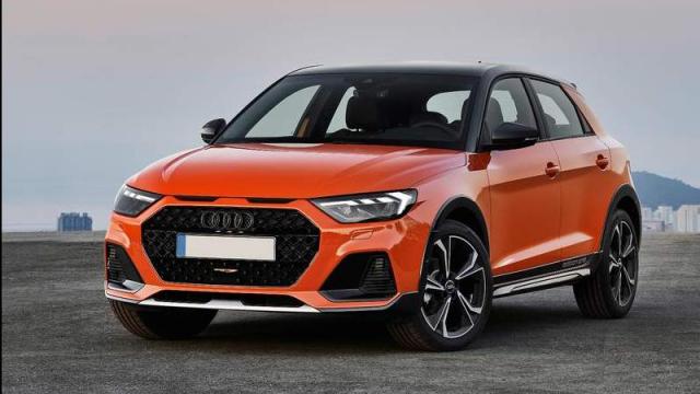 Audi Nuova A1 citycarver tre quarti anteriore