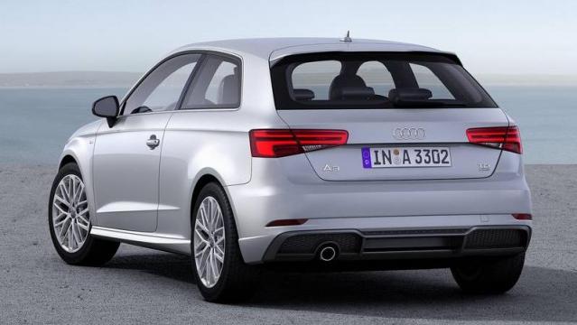 Audi A3 posteriore facelift