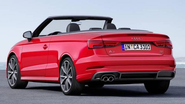 Audi A3 Cabriolet posteriore