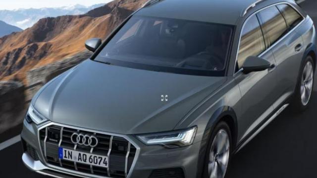 Audi A6 Avant grigia