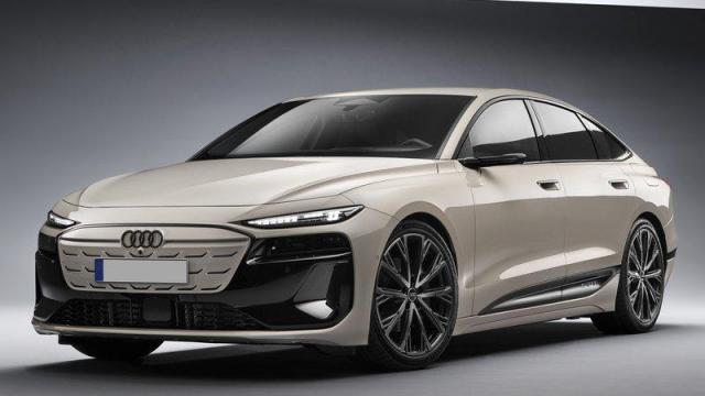 Audi A6 Sportback e-tron anteriore